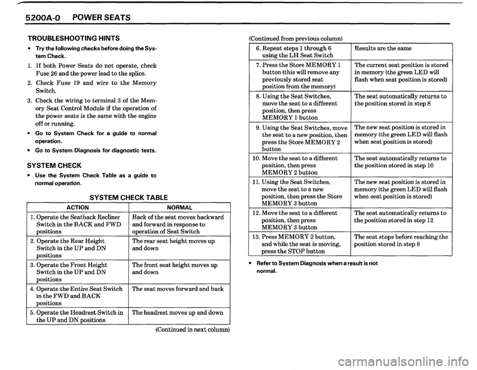 BMW 635csi 1989 E24 Electrical Troubleshooting Manual 
