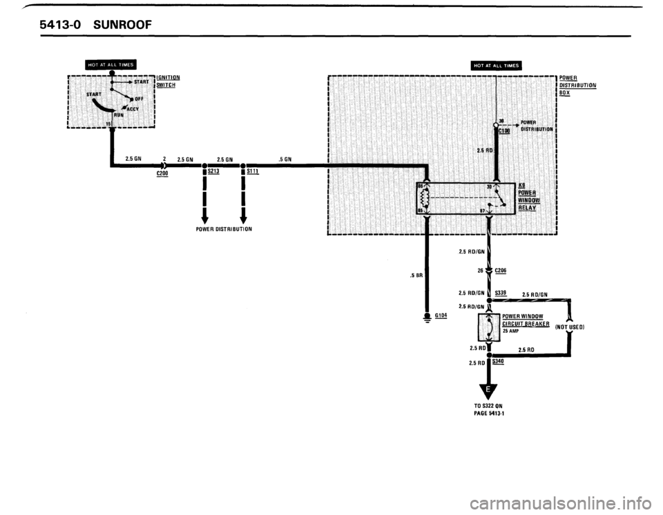 BMW 635csi 1989 E24 Electrical Troubleshooting Manual 