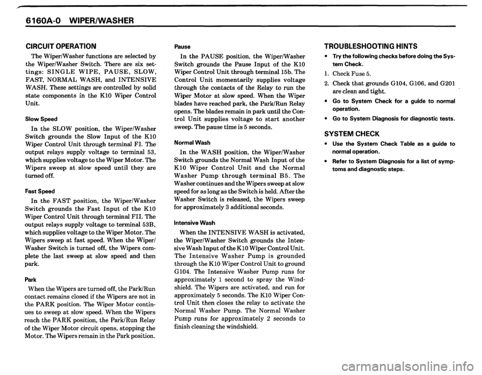 BMW 635csi 1989 E24 Electrical Troubleshooting Manual 