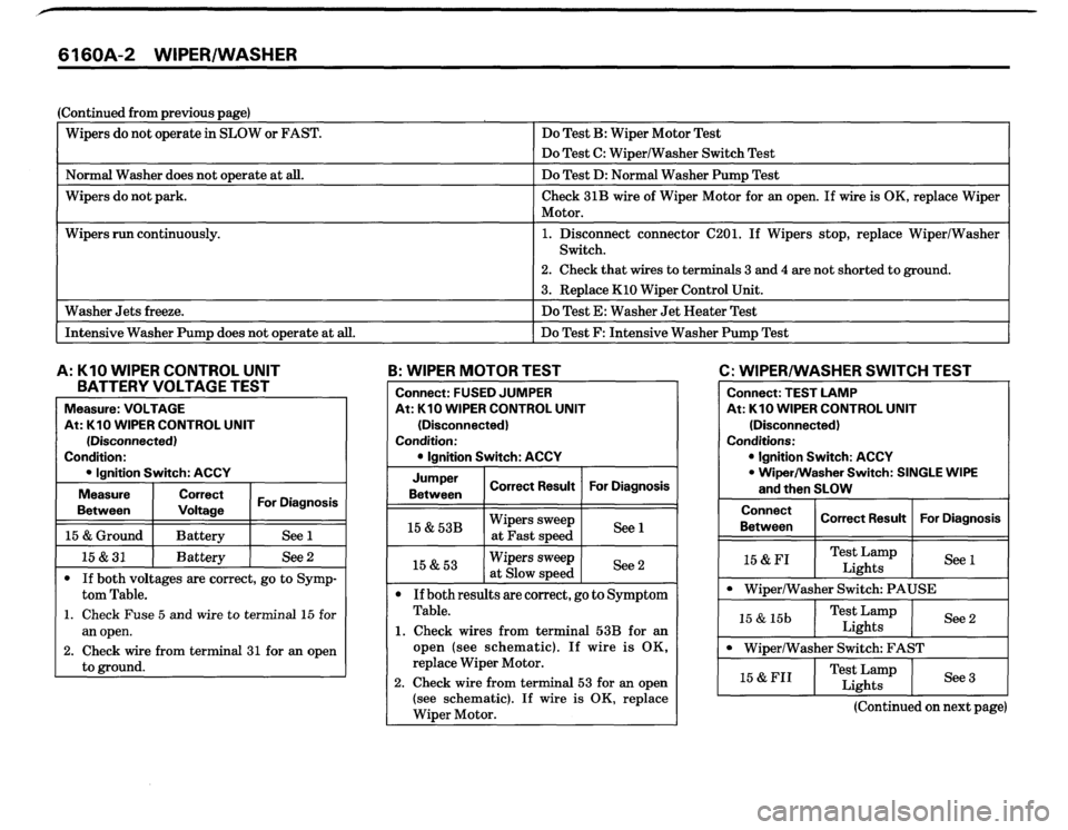 BMW 635csi 1989 E24 Electrical Troubleshooting Manual 
