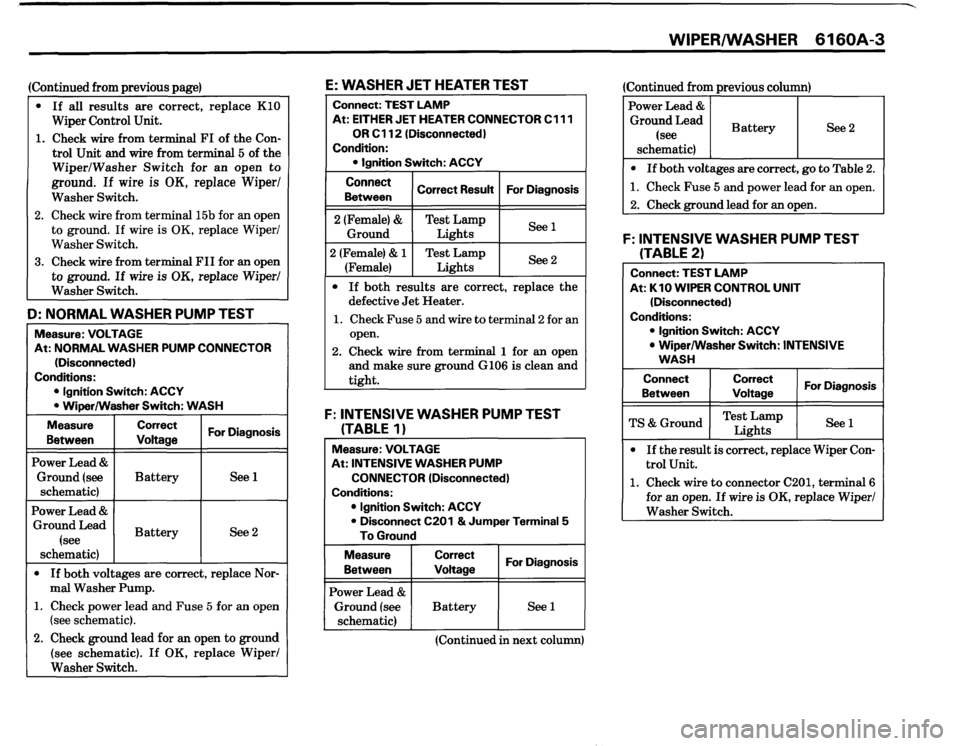 BMW 635csi 1989 E24 Electrical Troubleshooting Manual 