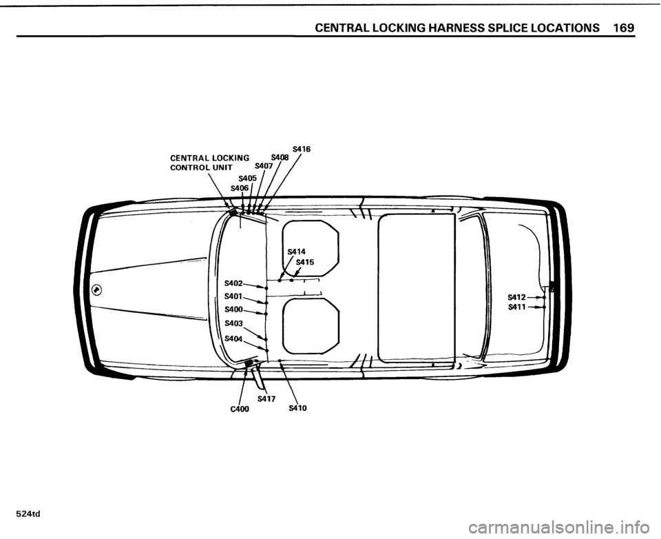 BMW 524TD 1985 E28 Electrical Troubleshooting Manual 