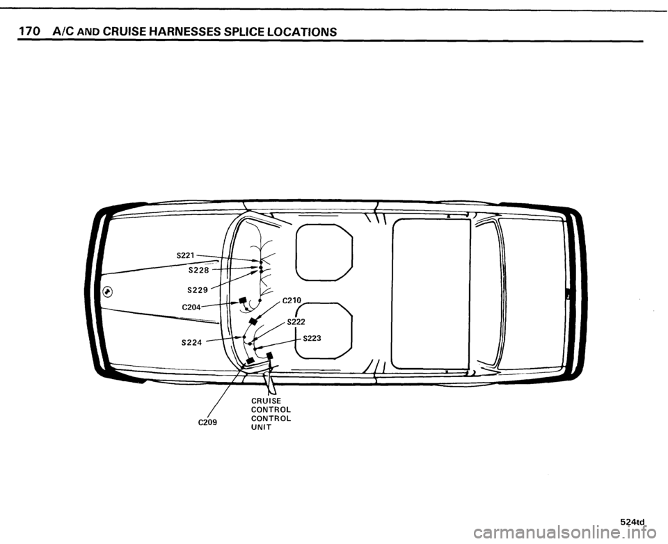 BMW 524TD 1985 E28 Electrical Troubleshooting Manual 