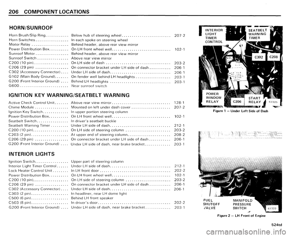 BMW 524TD 1985 E28 Electrical Troubleshooting Manual 