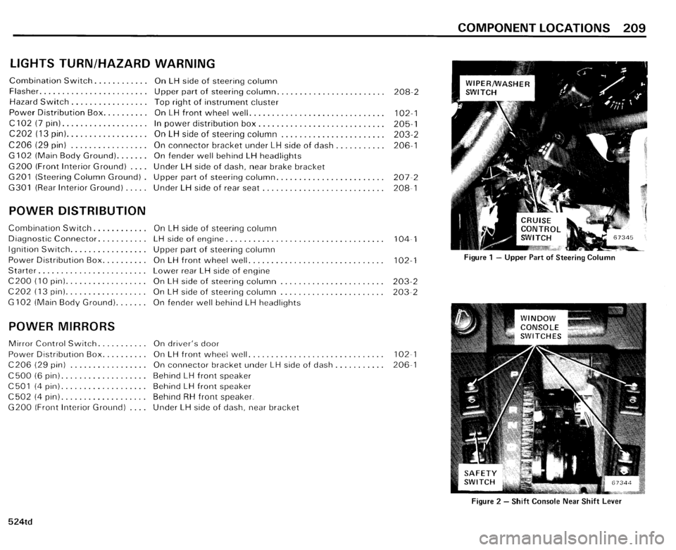 BMW 524TD 1985 E28 Electrical Troubleshooting Manual 