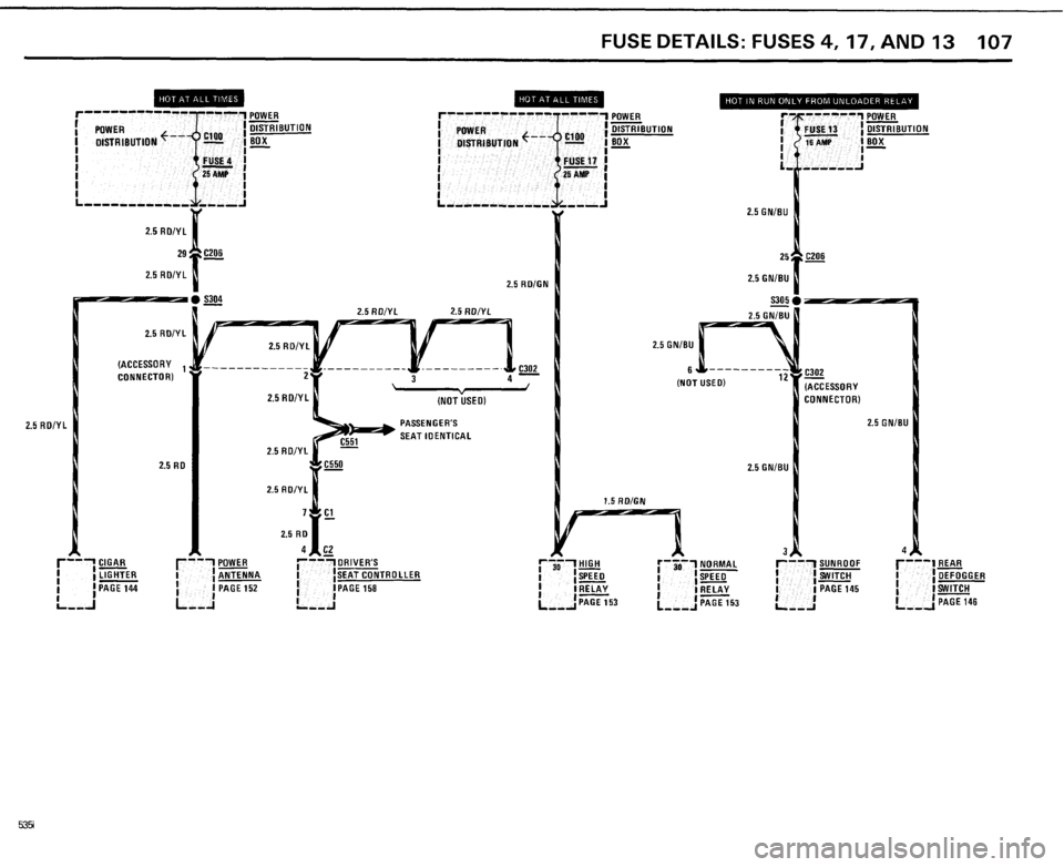 BMW 535i 1985 E28 Electrical Troubleshooting Manual 