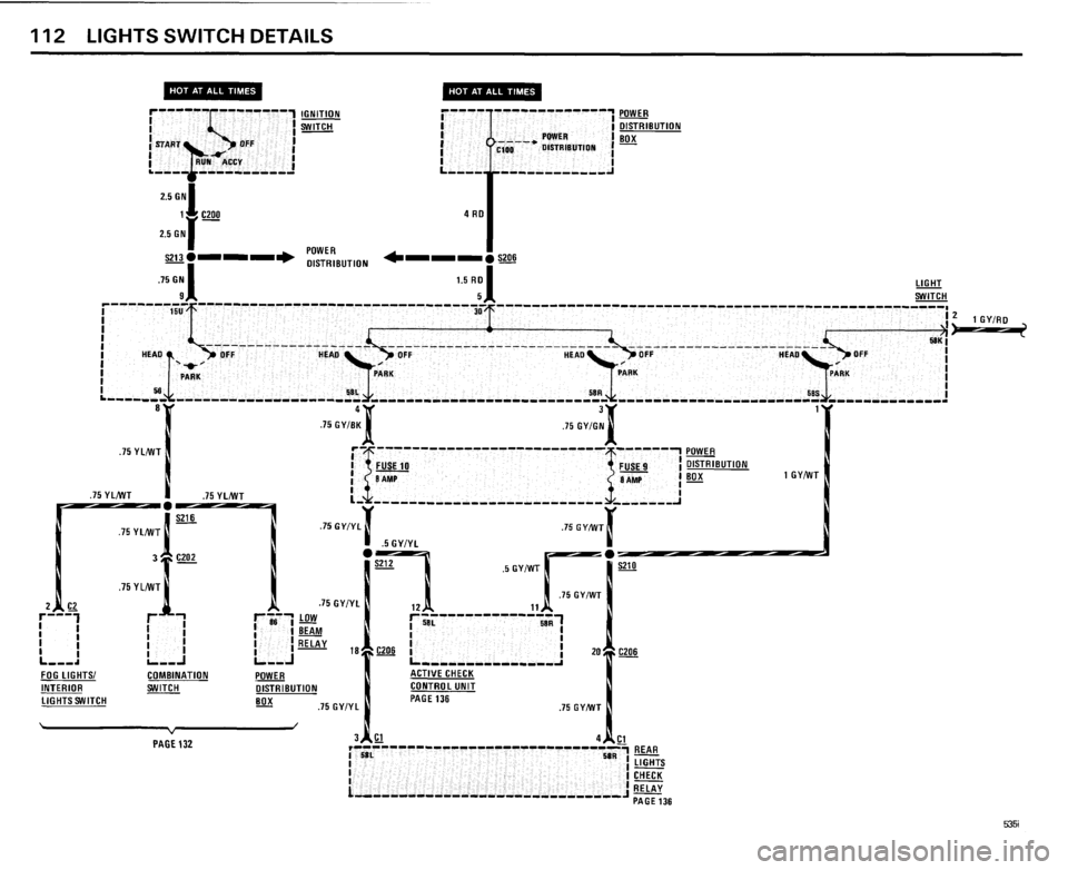 BMW 535i 1985 E28 Electrical Troubleshooting Manual 