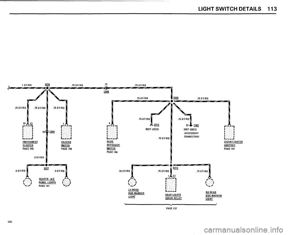 BMW 535i 1985 E28 Electrical Troubleshooting Manual 