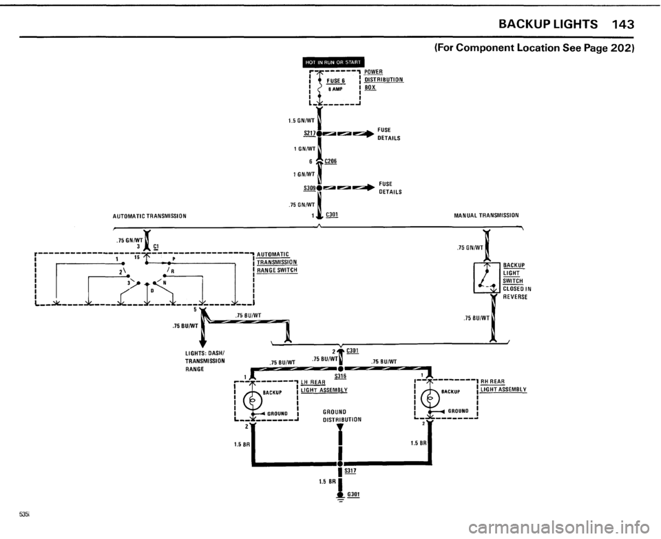 BMW 535i 1985 E28 Electrical Troubleshooting Manual 