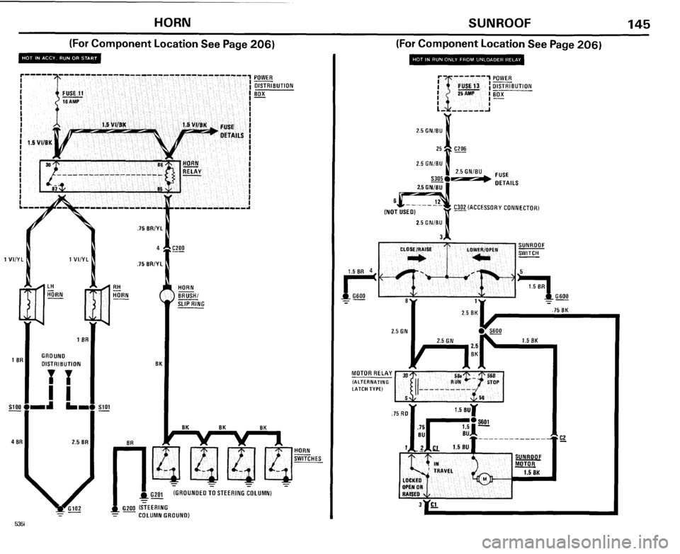 BMW 535i 1985 E28 Electrical Troubleshooting Manual 