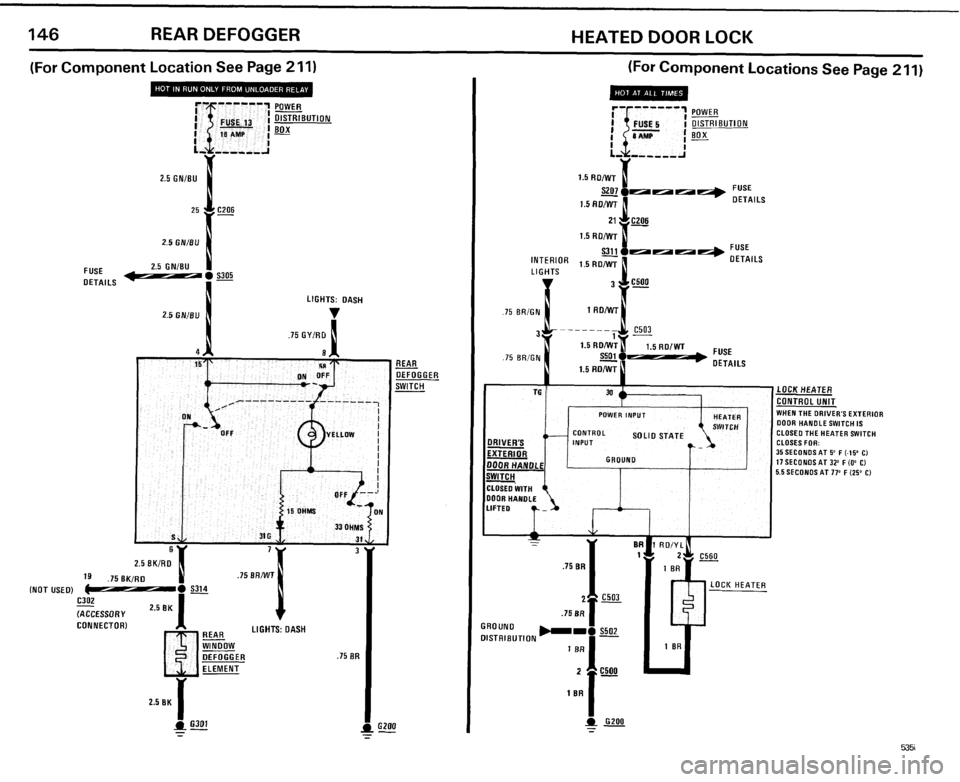 BMW 535i 1985 E28 Electrical Troubleshooting Manual 