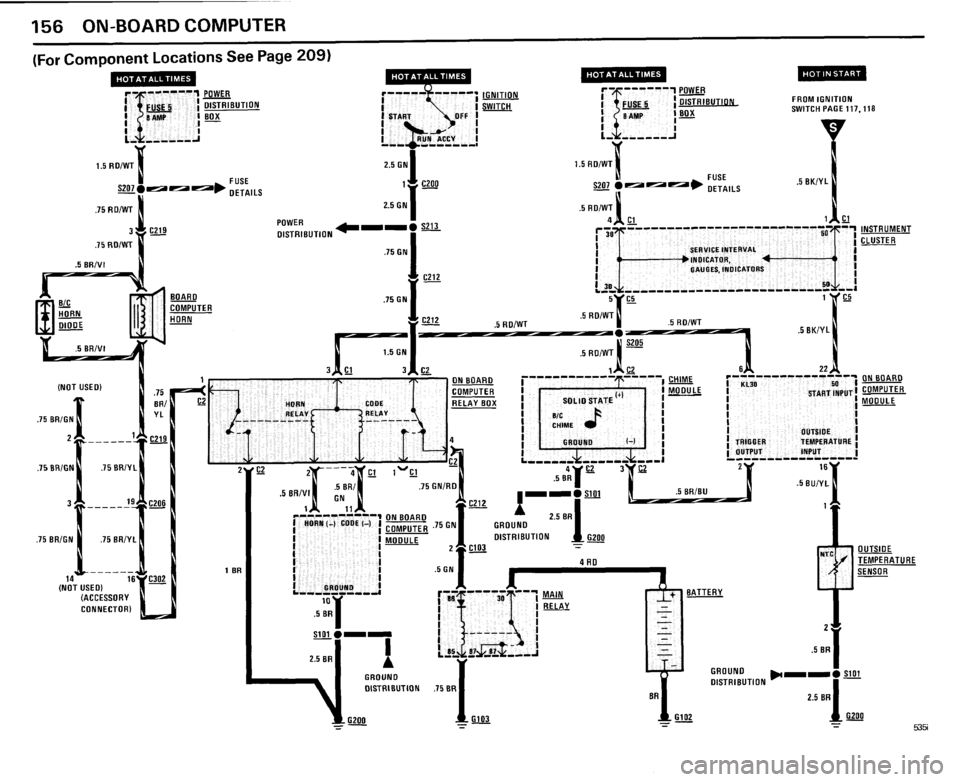 BMW 535i 1985 E28 Electrical Troubleshooting Manual 