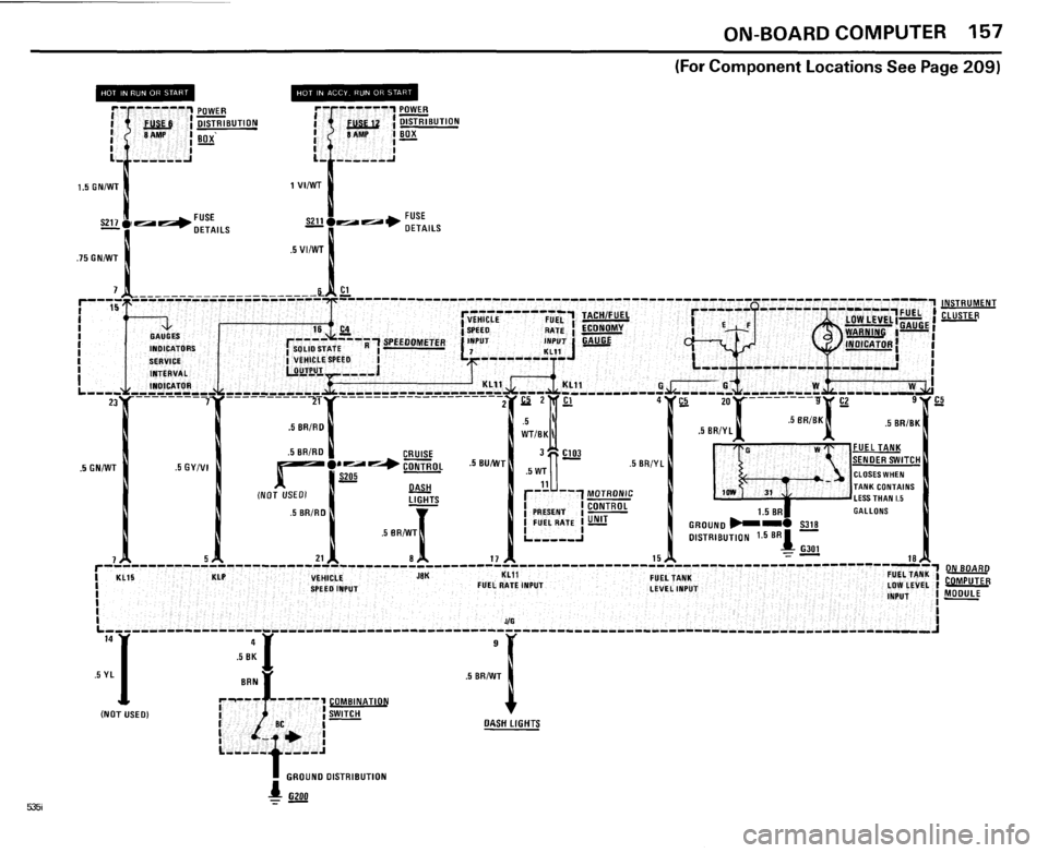 BMW 535i 1985 E28 Electrical Troubleshooting Manual 