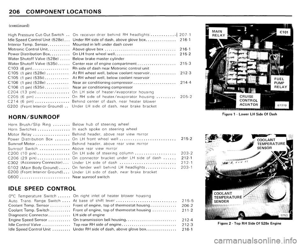 BMW 535i 1985 E28 Electrical Troubleshooting Manual 