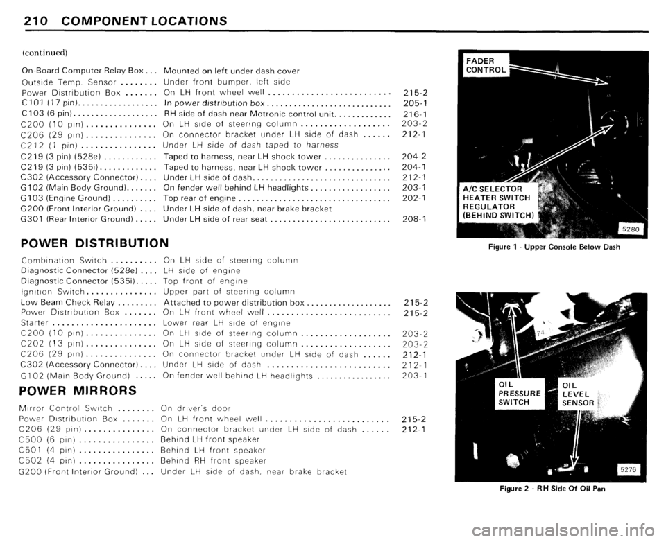 BMW 535i 1985 E28 Electrical Troubleshooting Manual 