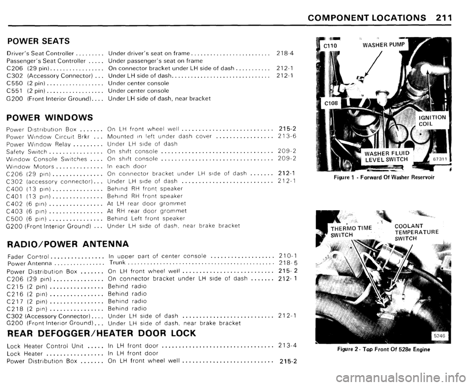 BMW 535i 1985 E28 Electrical Troubleshooting Manual 