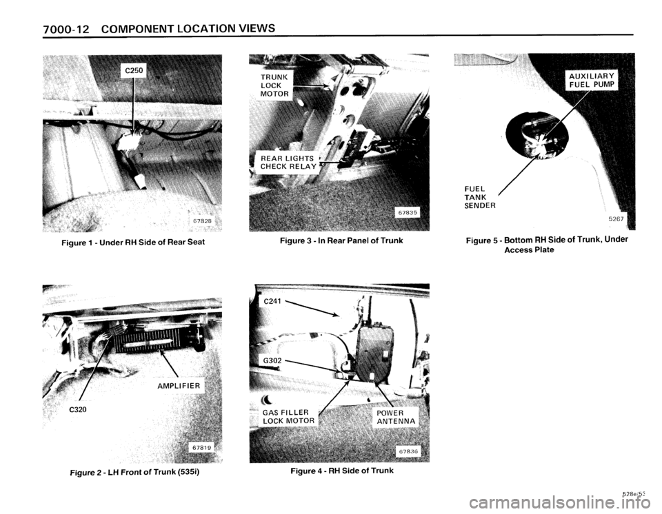 BMW 528e 1986 E28 Electrical Troubleshooting Manual 
