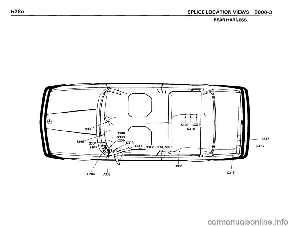 BMW 528e 1986 E28 Electrical Troubleshooting Manual 