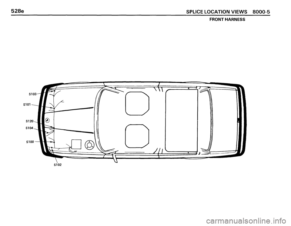 BMW 528e 1986 E28 Electrical Troubleshooting Manual 
