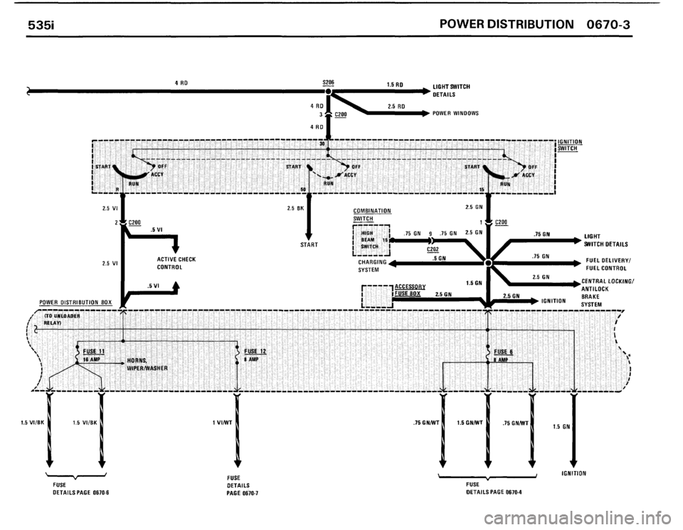 BMW 528e 1986 E28 Electrical Troubleshooting Manual 