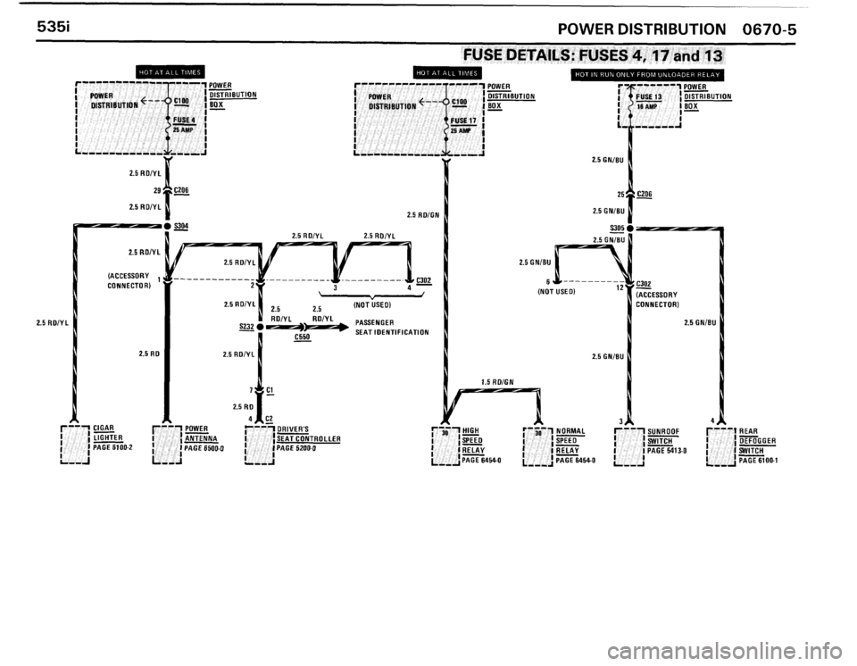BMW 528e 1986 E28 Electrical Troubleshooting Manual 