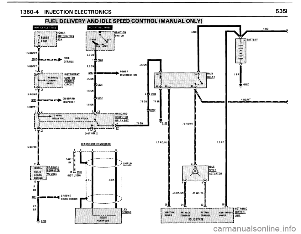 BMW 528e 1986 E28 Electrical Troubleshooting Manual 
