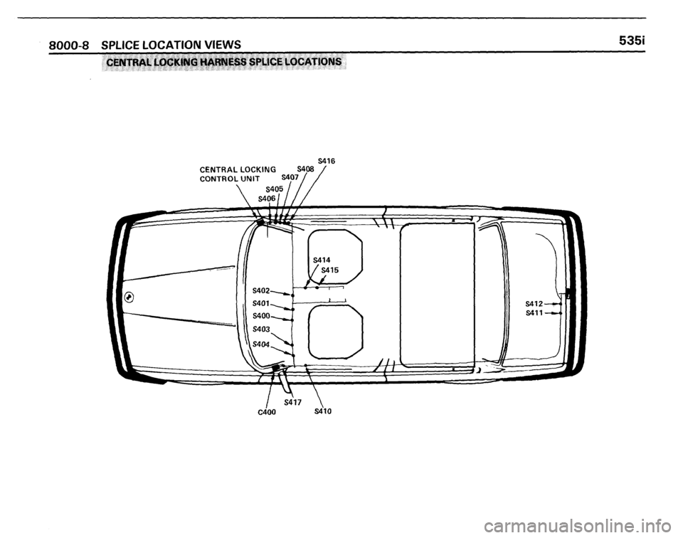 BMW 528e 1986 E28 Electrical Troubleshooting Manual 