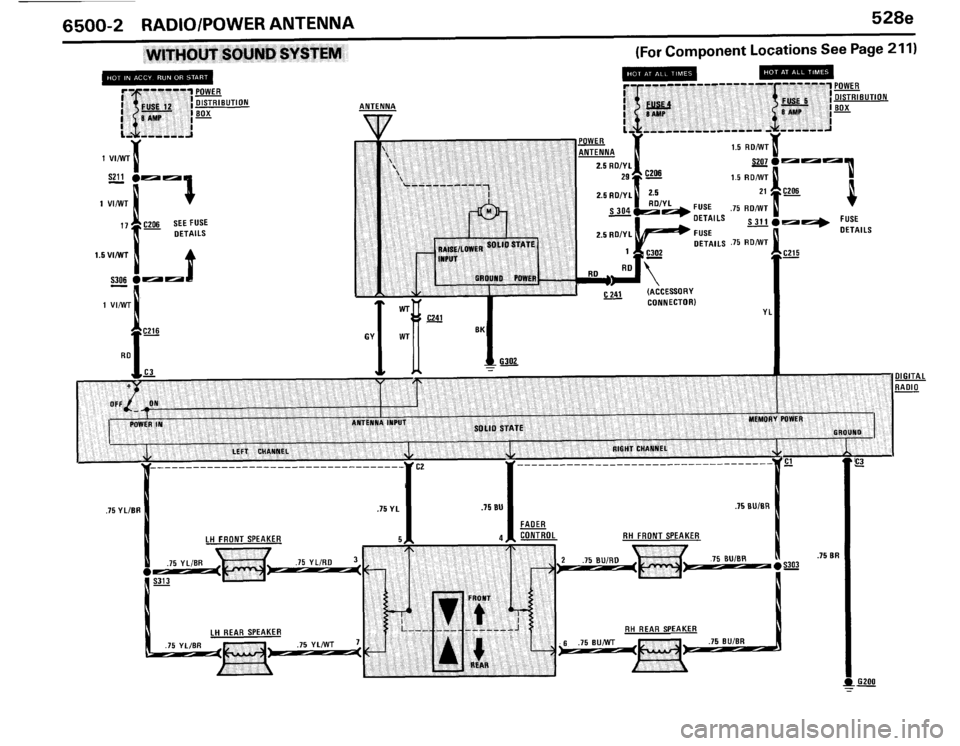 BMW 528e 1986 E28 Electrical Troubleshooting Manual 