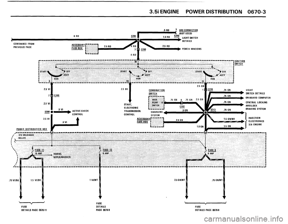 BMW 535i 1987 E28 Electrical Troubleshooting Manual 