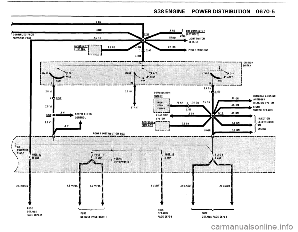 BMW 535i 1987 E28 Electrical Troubleshooting Manual 