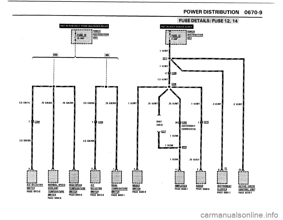 BMW 535i 1987 E28 Electrical Troubleshooting Manual 