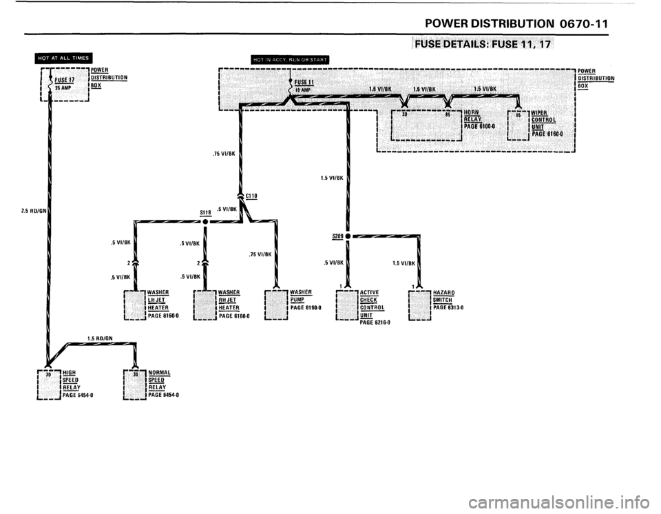 BMW 535i 1987 E28 Electrical Troubleshooting Manual 