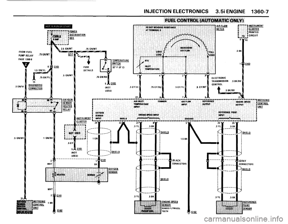 BMW M5 1988 E28 Electrical Troubleshooting Manual 