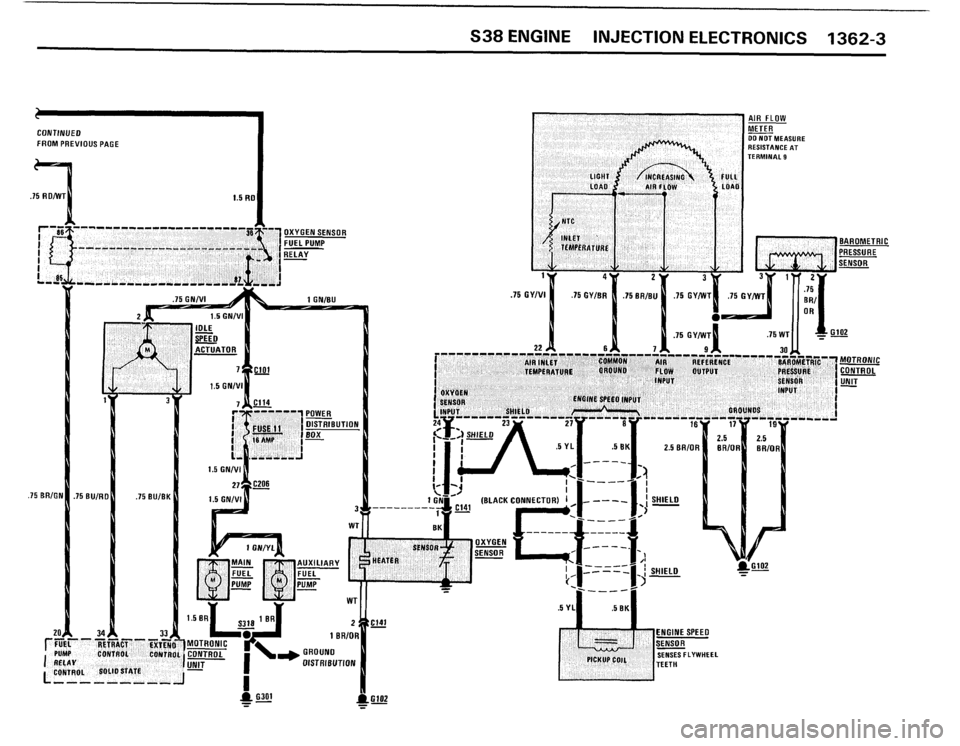 BMW M5 1988 E28 Electrical Troubleshooting Manual 