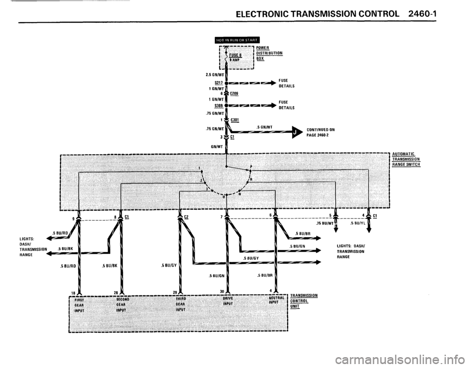 BMW M5 1988 E28 Electrical Troubleshooting Manual 