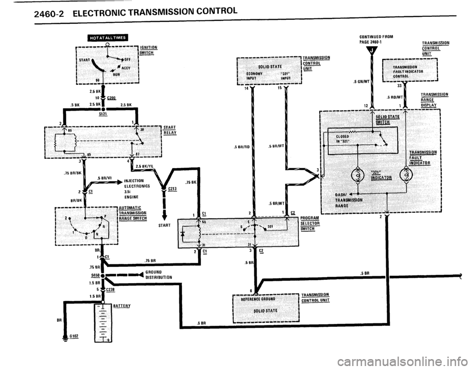 BMW M5 1988 E28 Electrical Troubleshooting Manual 