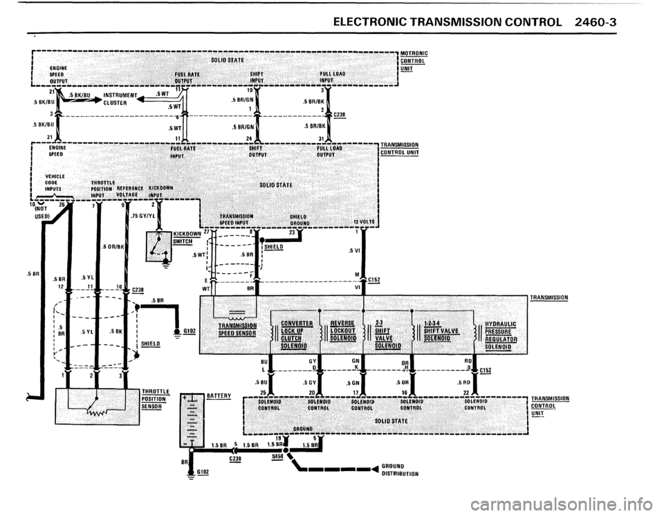 BMW M5 1988 E28 Electrical Troubleshooting Manual 