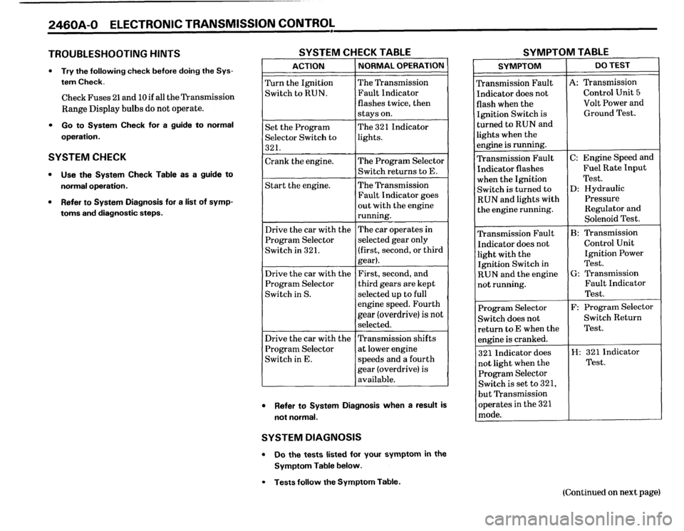 BMW M5 1988 E28 Electrical Troubleshooting Manual 