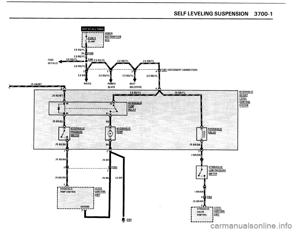 BMW M5 1988 E28 Electrical Troubleshooting Manual 