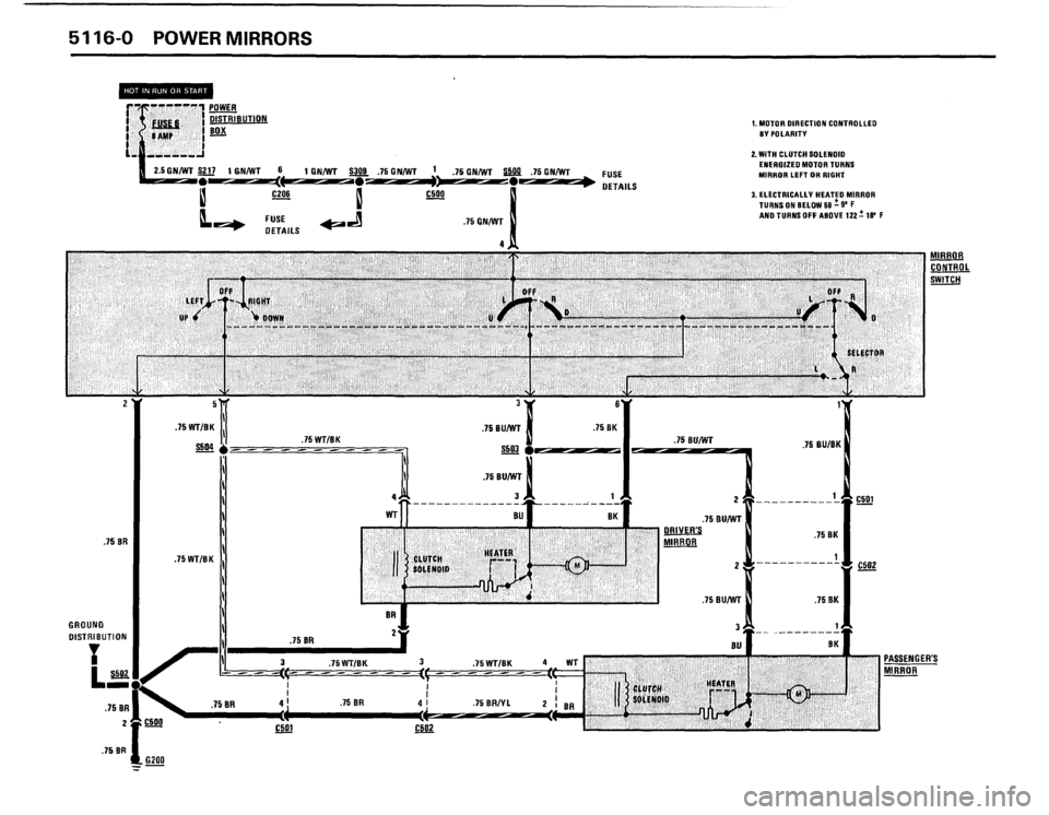 BMW M5 1988 E28 Electrical Troubleshooting Manual 