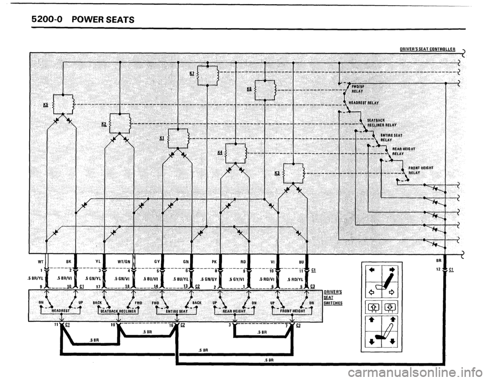BMW 535i 1987 E28 Electrical Troubleshooting Manual 