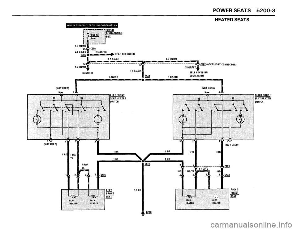BMW 535i 1987 E28 Electrical Troubleshooting Manual 