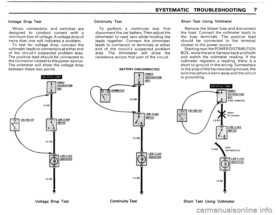 BMW 535i 1987 E28 Electrical Troubleshooting Manual 