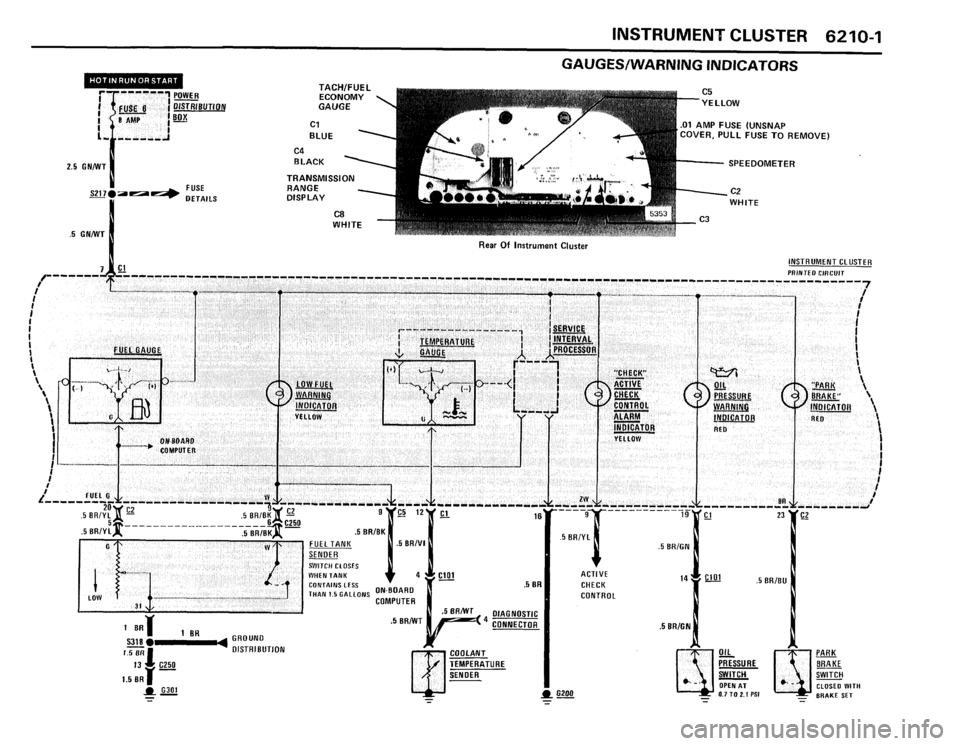BMW M5 1988 E28 Electrical Troubleshooting Manual 