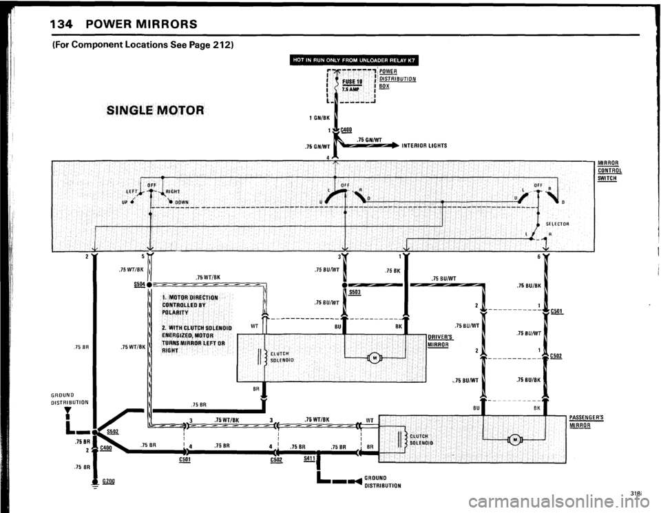 BMW 325e 1984 E30 Electrical Troubleshooting Manual 