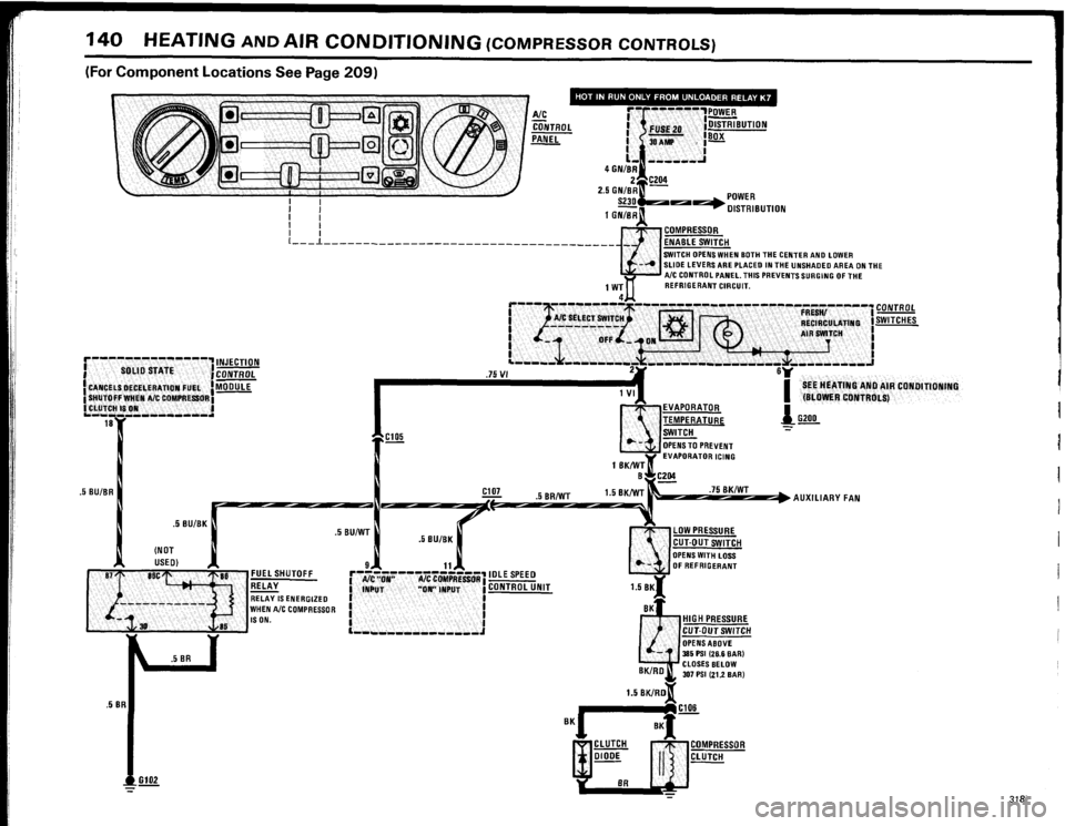 BMW 325e 1984 E30 Electrical Troubleshooting Manual 