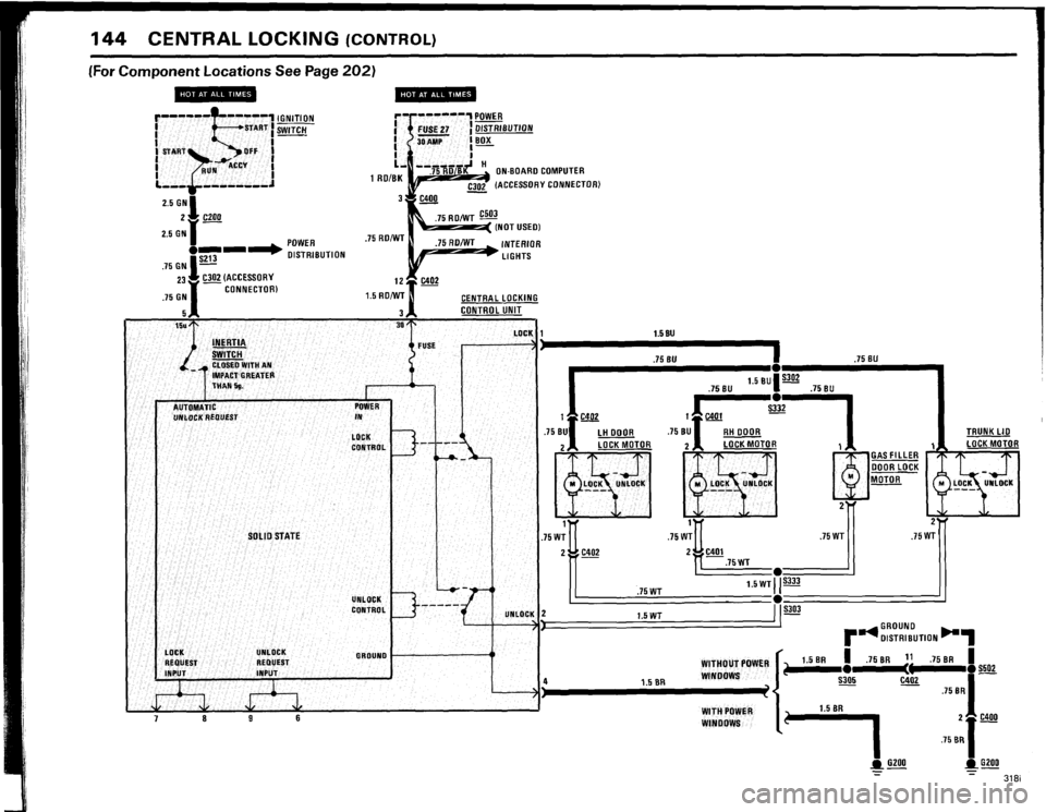 BMW 325e 1984 E30 Electrical Troubleshooting Manual 