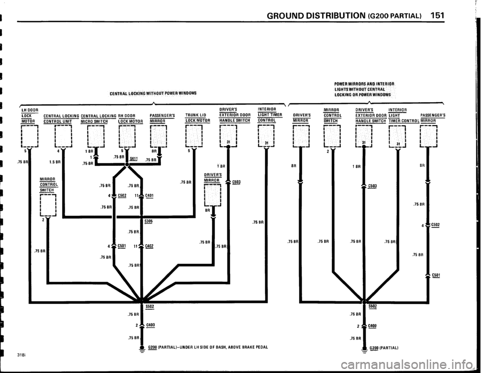 BMW 325e 1984 E30 Electrical Troubleshooting Manual 