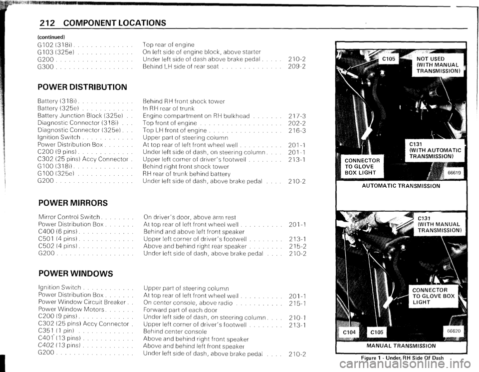 BMW 325e 1984 E30 Electrical Troubleshooting Manual 