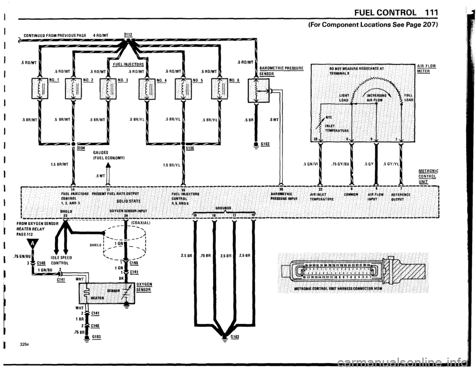 BMW 325e 1984 E30 Electrical Troubleshooting Manual 